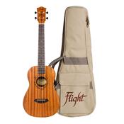 Flight DUB38 Baritone Electro Ukulele  (Active Pickup) image