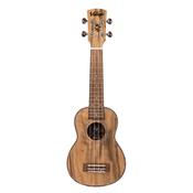 Vintage Laka Soprano Ukulele &amp; Bag Walnut