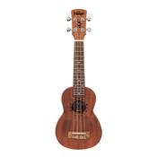 Vintage Laka Soprano Ukulele &amp; Bag Mahogany image