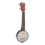 Barnes &amp; Mullins 4-String Banjo Soprano Ukulele Open Back
