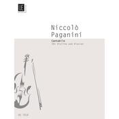 Paganini Cantabil In D For Violin and Piano image