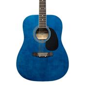 Stagg Dreadnought Acoustic Guitar Blue image