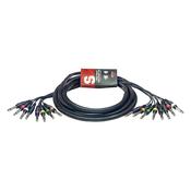 Stagg Stagg 3M/10F MULTICOR MLD 8PLG−8PLG image