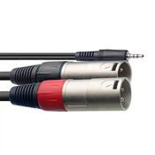 Stagg 3M/9F SPLIT miniST.PLUG −2XLRm image