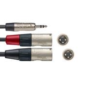Stagg 1M/3F SPLIT miniST PL−2XLRm DL image
