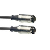 Stagg 1M/3FT Midi Cable Metal DINm