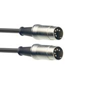 Stagg 1M/3FT Midi Cable Metal DINm image