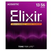 Elixir (3 Pack 16102) Ac Nanoweb Phos Bronze Medium 13-56 image