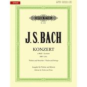 Bach: Concerto No. 1 in A minor BWV 1041 (Violin &amp; Piano) image