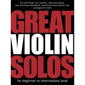 Great Violin Solos VLN Book image