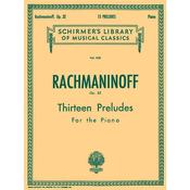 Sergei Rachmaninov:  Thirteen Preludes For  Piano Op. 32 image
