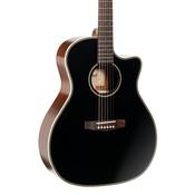 Cort Essence GA4 Special Acoustic Guitar Black Top Semi-Gloss image