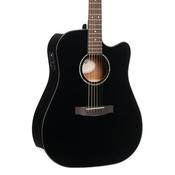 Cort Earth 60CE Electro-Acoustic Guitar Black image
