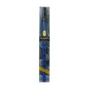 Feadog Blue D Whistle, Black Top - PRESENTATION PACK image