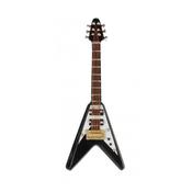 Magnet Electric Guitar (V) Black 10  cm image