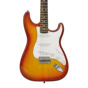 Chord CAL63 Electric Guitar Cherry Sunburst image