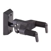 Hercules Guitar Wall Hanger, BLACK Wood Base image