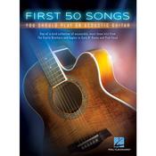 First 50 Songs You Should Play On Acoustic Guitar Gtr Bk image
