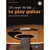 It’s Never Too Late To Play Guitar + CD image
