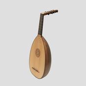 Muzikkon Renaissance Lute 7 Course Deluxe Right Hand After Hieber