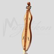 Mountain Dulcimer  4 String  F-Hole Rosewood With Purfling