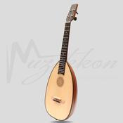 Muzikkon Baroque Ukelele, 4 Strings Tenor Rosewood