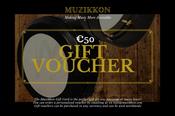 Muzikkon- Gift Voucher €50