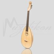 MUZIKKON LUTE GUITAR, 6 STRING MAPLE