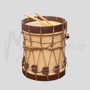 Muzikkon Renaissance Drum 10"X11" Small with Short Shell image