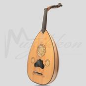 Turkish Oud, 11 Strings Variegated Rosewood Lacewood