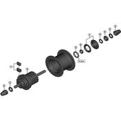 Nexus HB-IM40 front cap nut M9 image