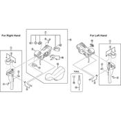 ST-7900 left hand cable cover
