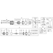 CJ-S700 inner cable fixing bolt unit