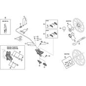 BR-M810 spacer for bleeding