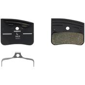 P03A-RF disc pads &amp; spring, alloy back with coolin