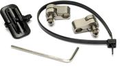 Top tube disc cable guide set