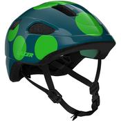NutZ 2.0 KinetiCore Helmet, Green Dots, Uni-Youth