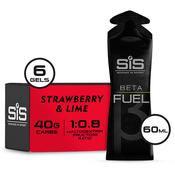 Beta Fuel Energy Gel - box of 6 gels - strawberry image