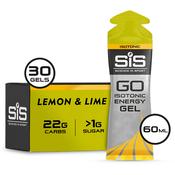 GO Isotonic Energy Gel - box of 30 gels - lemon / image