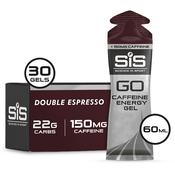 GO Energy + Caffeine Gel - box of 30 gels - double