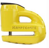 Keeper 5-S Disc Lock - with Reminder Cable - Yello