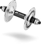 Track front hub, 100 mm bolt on, 20 hole silver