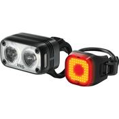 Blinder Road 400 Front Light + Blinder Mini Square