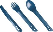 Ellipse Knife, Fork &amp; Spoon Set - Navy Blue image