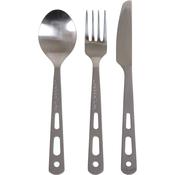 Knife Fork Spoon Set - Titanium image