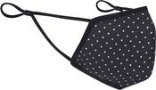 3D reusable face covering, printed microdot black 