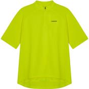 Freewheel Men's Short Sleeve Jersey, hi-viz yellow image
