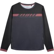 Flux Women's Long Sleeve Jersey, phantom black - s image