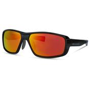 Target Gloss Black Sunglasses - Fire Mirror Lens image