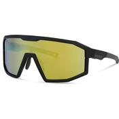 Enigma Matt Black Sunglasses - 3 Lens Pack - Bronz image